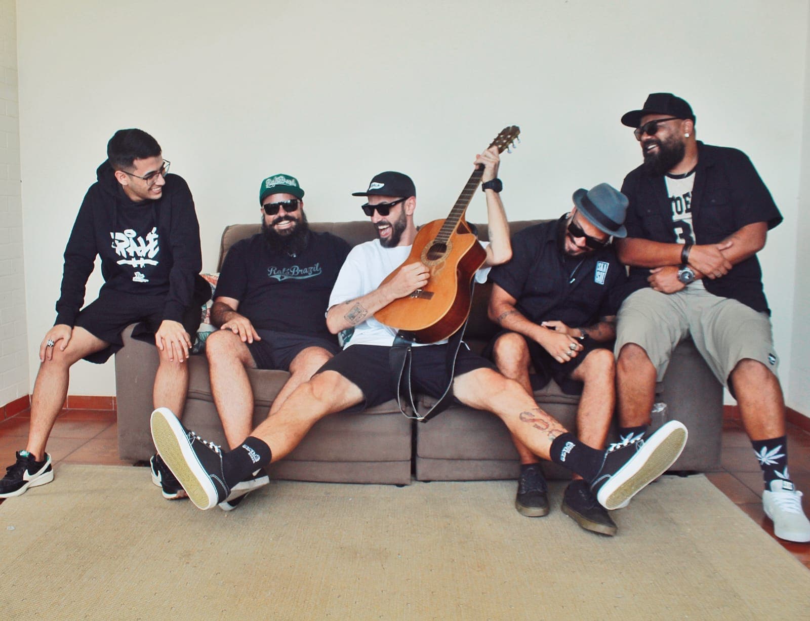 Banda SKASU reunida.